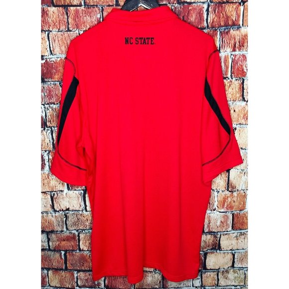 North Carolina State University Wolfpack NCSU Nike Team Fit DRY XXL Red Shirt - Picture 3 of 4